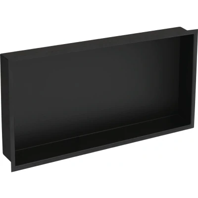 Afbeelding van Plieger Inbox inbouwnis 60x30x7.5cm matzwart