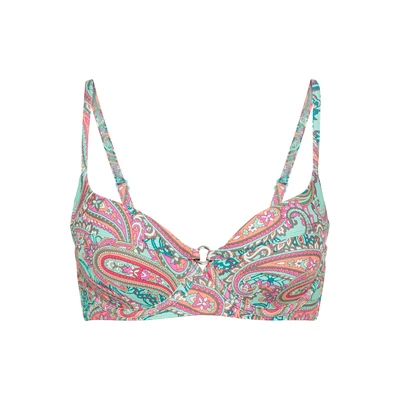 Afbeelding van Venice Beach Bikinitop met beugels Paislee gewatteerde cups