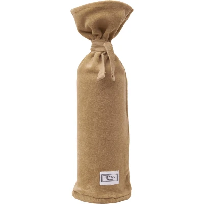 Afbeelding van Meyco kruikenzak Velvet warm sand