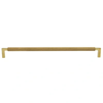 Afbeelding van Messtique Meubelgreep Knurled 306mm gepolijst messing