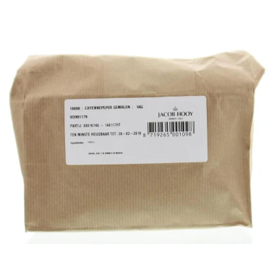 Afbeelding van Jacob Hooy Cayennepeper Gemalen, 1000 gram