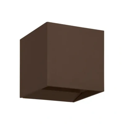 Afbeelding van EGLO Calpino 3 Wandlamp LED 10 cm Roestbruin Binnen en Buiten