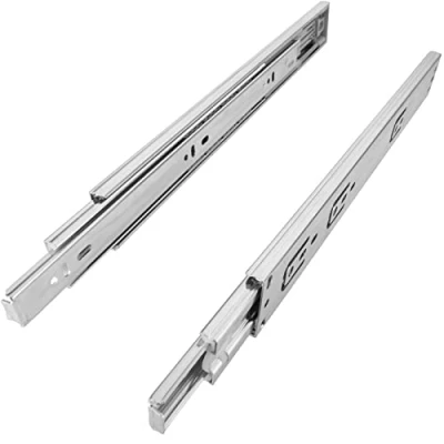 Afbeelding van SOTECH 1 paar volledig uittrekbare ladegeleiders KV1 35 H45 L350 PP 350 mm met Push to Open voor greeploze laden Telescopische loper belastbaar tot 35Kg