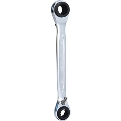 Afbeelding van KS Tools 503.4543 4in1 GEARplus Dubbele ratelringsleutel, omschakelbaar, 12x15 13x14mm