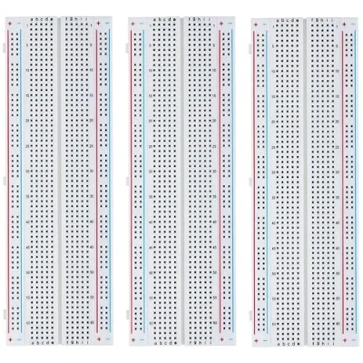 Afbeelding van MMOBIEL 3x 830 Polen Soldeer Vrij PCB Breadboard Prototype voor o.a. DIY Arduino