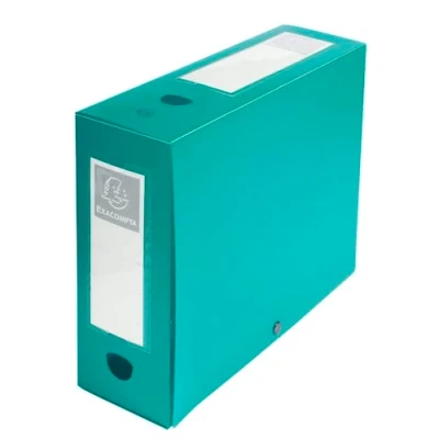 Afbeelding van Exacompta Archiefbox/verpakking Rug: 100 mm. 10 Stuk groen