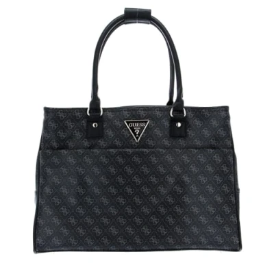 Afbeelding van Guess Jesco Laptopfach Shopper, Dames, Maat: One Size, Coal
