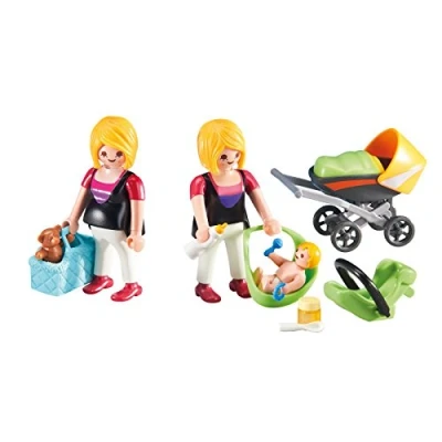 Afbeelding van Playmobil Add On Series Zwangere moeder met baby