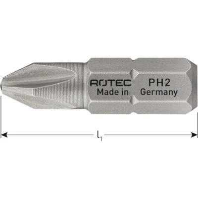 Afbeelding van Rotec Pro bit PH1