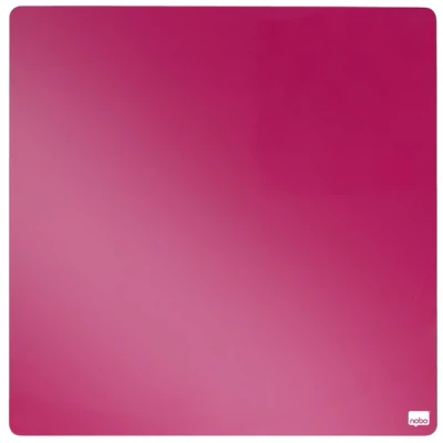 Afbeelding van Whiteboard Nobo tegel 36x36cm roze magnetisch