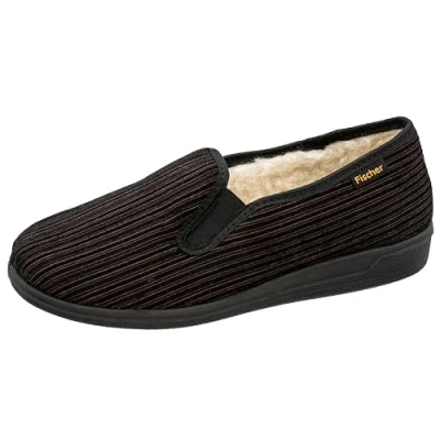 Afbeelding van Fischer Heren bruin donker pantoffels &amp; slippers maat 43