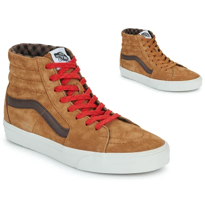 Afbeelding van Vans SK8HI Unisex Sneakers hoog, Maat: 44, Glazed ginger Veloursleer