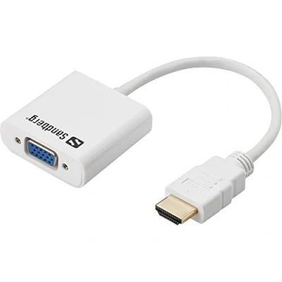 Afbeelding van Sandberg kabeladapters/verloopstukjes HDMI to VGA Converter