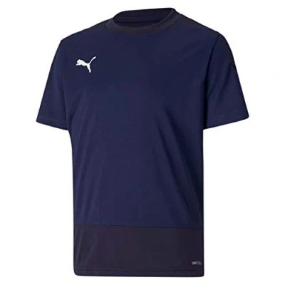 Afbeelding van PUMA Unisex Kinder, teamGOAL 23 Training Jersey Jr Trainingstrikot, Peacoat New Navy, 152