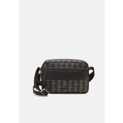 Afbeelding van Lacoste THE Blend Unisex Schoudertas, Heren, Maat: One Size, Noir/gris