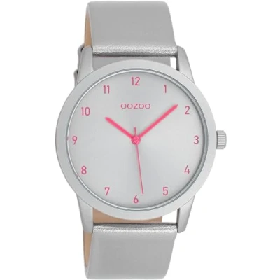Afbeelding van Oozoo Timepieces dameshorloge polshorloge dames met leren armband modern horloge voor vrouwen elegant analoog in rond (38 mm behuizing), C11058 Uniseks, Riemen.