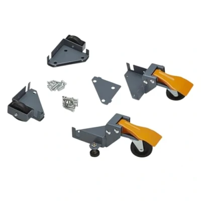 Afbeelding van Bora Portamate mobiele basisset PM 1100 Heavy Duty, universeel, aanpasbare, verstelbare rolset, Dolly rolframe en wielen voor verplaatsingsapparatuur, gereedschap, machines 400 pond capaciteit
