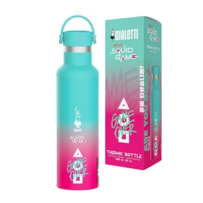 Afbeelding van Bialetti Squid Game© Thermosfles, 600 ml, roestvrij staal, dubbelwandig