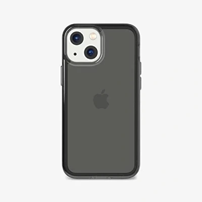 Afbeelding van Tech21 T21 8895 Evo Tint voor iPhone 13 Mini Carbon getint telefoonhoesje met 3,7 m bescherming tegen meerdere vallen, grijs