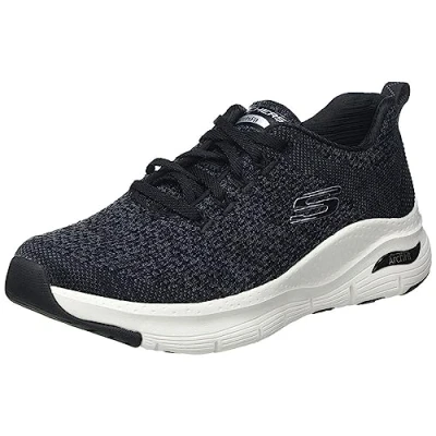 Afbeelding van Skechers Arch Fit Infinite Adventure Sneaker voor dames, Zwart, 38 EU