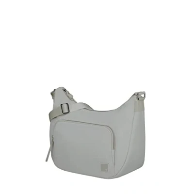 Afbeelding van Samsonite Essentially Karissa schoudertas M, 36 cm, grijs (Dove Grey), Grey)., Messenger Bags