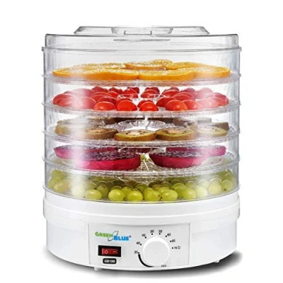 Afbeelding van Voedseldroger Fruit &amp; Groenten Dehydrator GreenBlue GB190 250 W met 5 lades