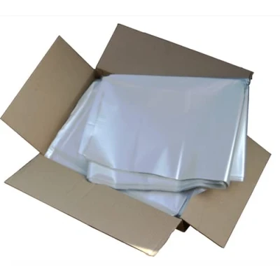 Afbeelding van 100 x Heavy Duty Plastic Puinzakken Zakken voor Bouw Tuin Afvalzak Bouwers Tuinieren 20kg Afval 32 liter Capaciteit Groot Formaat 50,8 76,2 cm (Doorzichtig)