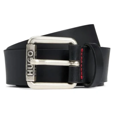 Afbeelding van HUGO Grimm Riem, Heren, Maat: 110, Black