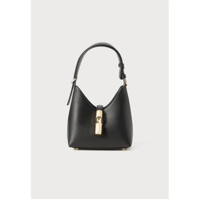 Afbeelding van Furla Iride MINI HOBO Handtas, Dames, Maat: One Size, Nero