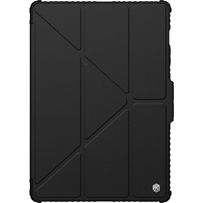 Afbeelding van Nillkin Bumper Samsung Tab S9 Ultra Book Case met Camera Slider Zwart