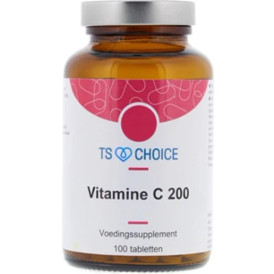 Afbeelding van Ts Choice Vitamine C 200mg &amp; Bioflavonoiden, 100 tabletten