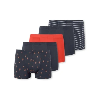 Afbeelding van Schiesser 5PACK Onderbroeken voor kinderen, Maat: 140, Graphit rot