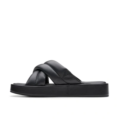 Afbeelding van Clarks ALDA Glide Muiltjes, Dames, Maat: 39.5, Coral Leer