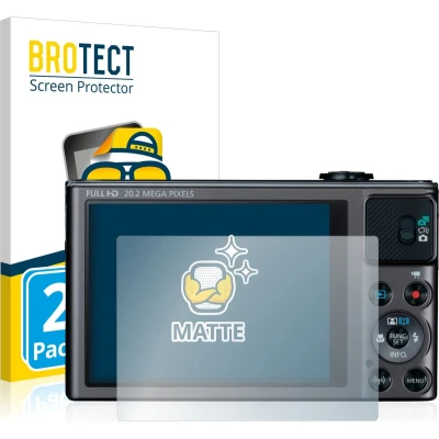 Afbeelding van BROTECT Screenprotector voor Canon PowerShot SX620 HS Folie Beschermfolie matte (2 Stuks)