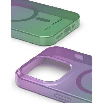 Afbeelding van iDeal of Sweden Clear Case MagSafe iPhone 15 Pro Fluorite Ombre