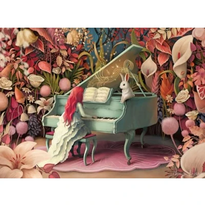 Afbeelding van Ravensburger Legpuzzel Rabbit Recital, 500st.
