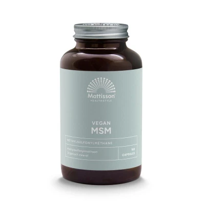 Afbeelding van Mattisson MSM 800 mg 180 vcaps