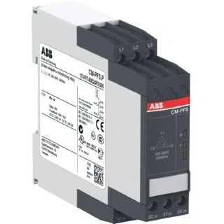 Afbeelding van Abb cm pfs 3 fase spanningbewakingsrelais uitval en fasevolgorde l1 l2 l3 200 500vac 50 60hz 1w met veerdrukaansluitklemm 1svr740824r9300