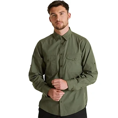 Afbeelding van Craghoppers Heren Expert Kiwi Shirt met lange mouwen Button Down (Pack van 1)
