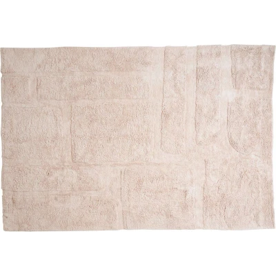 Afbeelding van Veer Carpets Wasbaar Vloerkleed Bibi Beige 140 x 200 cm