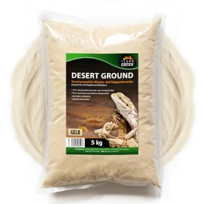 Afbeelding van Terrariumzand Desert Ground in 5, 10 of 25 kg woestijnzand voor een natuurlijke woestijnomgeving het terrarium bodem (5 kg)