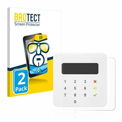 Afbeelding van BROTECT (2 Stuks) Schermbeschermer voor SumUp Air Screen Protector Transparant