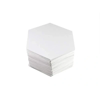 Afbeelding van Blanco speelkaarten (Hexagons 83 mm x 95 mm) (Matteafwerking)