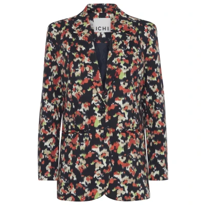 Afbeelding van ICHI Blazer, Dames, Maat: Large, Total eclipse multi aop