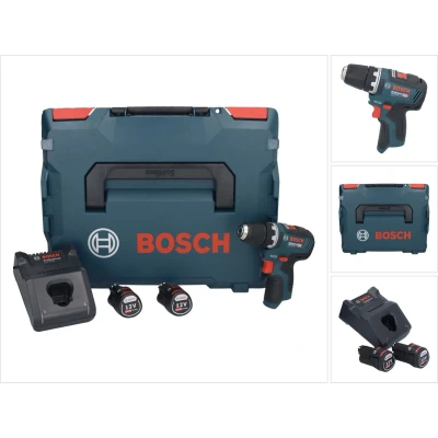 Afbeelding van Bosch GSR 12V 35 Professionele accuboormachine 12 V Nm borstelloos + 2x accu 2.0 Ah lader L Boxx