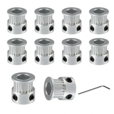 Afbeelding van BZ 3D GT2 Pulley Wheel Timing Belt 20 Teeth Bore 8mm For Printer 6mm Width (10pcs) (20 Bore)