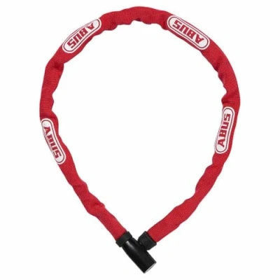 Afbeelding van Abus kettingslot Steel O Chain 4804K 75 x 4 mm rood