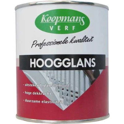 Afbeelding van Koopmans Hoogglansverf 460 Gebroken Wit 0,25 liter
