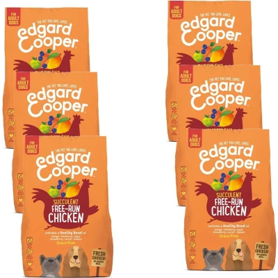 Afbeelding van 6x Edgard &amp; Cooper Hondenvoer Scharrelkip 700 gr