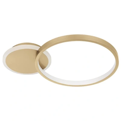 Afbeelding van EGLO Gafares Plafondlamp LED 40,5 cm Goud/Wit Dimbaar